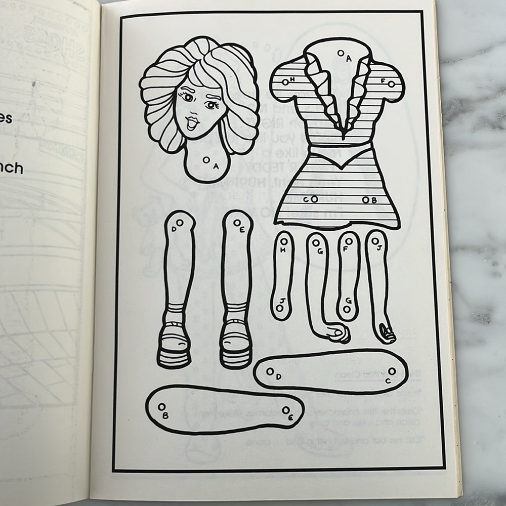 Totally tubular! Official VALLEY GIRL coloring book - Picture 6 of 7